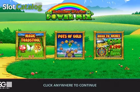 Οθόνη2. Rainbow Riches Power Mix Κουλοχέρης