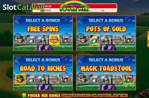 Οθόνη3. Rainbow Riches Power Mix Κουλοχέρης