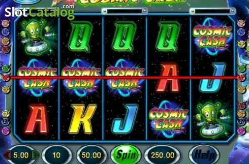 Οθόνη 5. Money Mad Martians Cosmic Cash Κουλοχέρης 