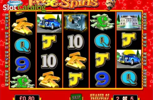 Οθόνη 1. Monty's Millions Κουλοχέρης 