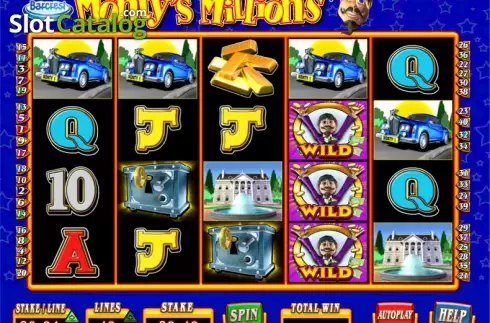 Οθόνη 2. Monty's Millions Κουλοχέρης 