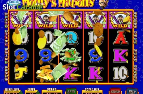 Οθόνη 3. Monty's Millions Κουλοχέρης 
