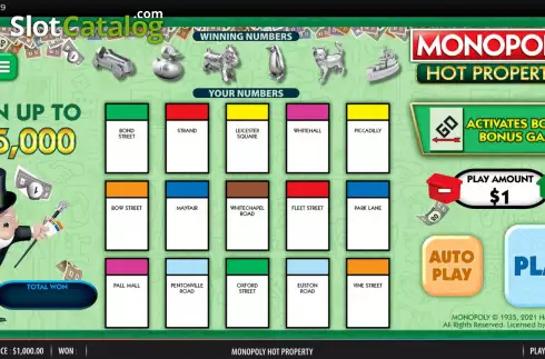 Οθόνη3. Monopoly Hot Property Κουλοχέρης 