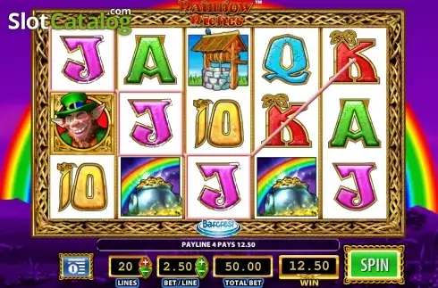 Οθόνη 5. Rainbow Riches Κουλοχέρης