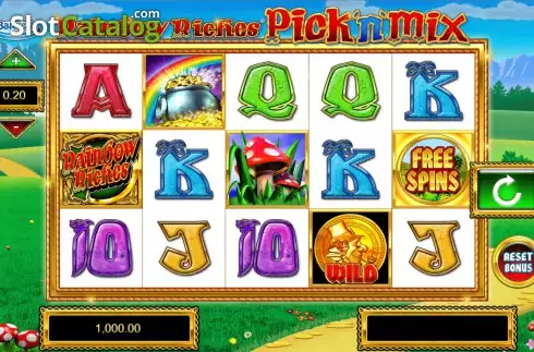 Οθόνη4. Rainbow Riches Pick'n'Mix Κουλοχέρης