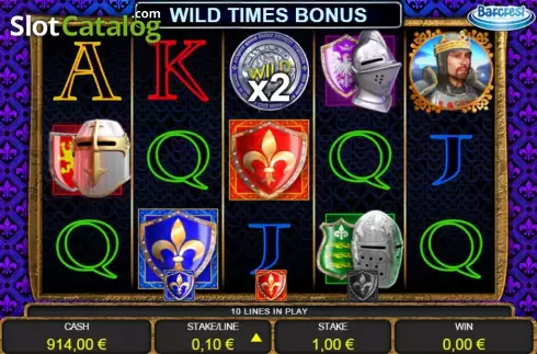 Οθόνη5. Wild Knights King's Ransom Κουλοχέρης