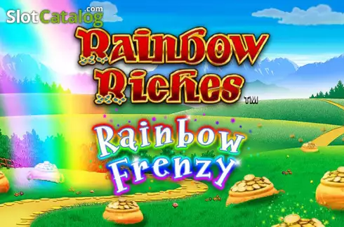 Rainbow Riches Rainbow Frenzy Λογότυπο Rainbow Riches Rainbow Frenzy Λογότυπο