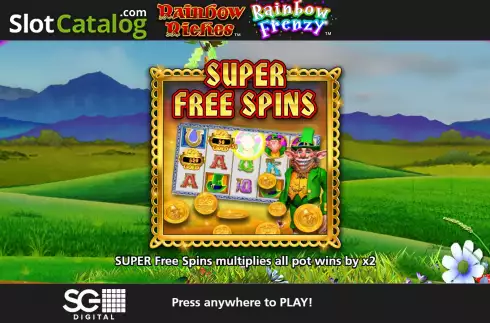 Οθόνη2. Rainbow Riches Rainbow Frenzy Κουλοχέρης