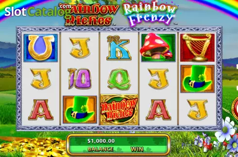 Οθόνη3. Rainbow Riches Rainbow Frenzy Κουλοχέρης