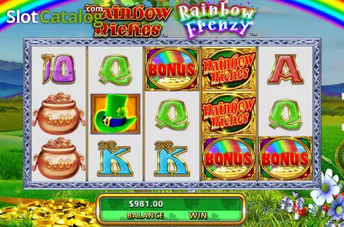 Οθόνη4. Rainbow Riches Rainbow Frenzy Κουλοχέρης