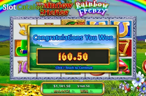 Οθόνη8. Rainbow Riches Rainbow Frenzy Κουλοχέρης