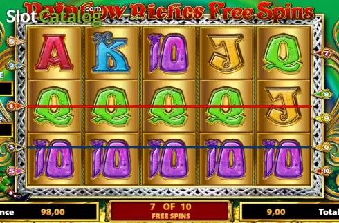 Οθόνη 3. Rainbow Riches Free Spins Κουλοχέρης