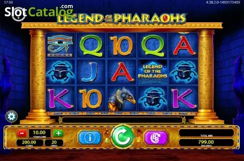Οθόνη 2. Legend of the Pharaohs Κουλοχέρης