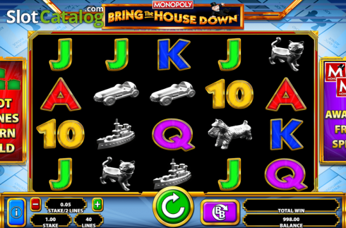 Οθόνη 1. Monopoly Bring the House Down Κουλοχέρης