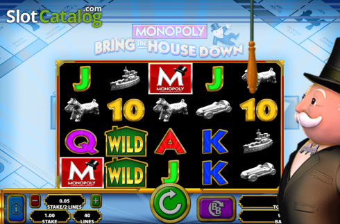 Οθόνη 6. Monopoly Bring the House Down Κουλοχέρης