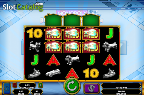 Οθόνη 7. Monopoly Bring the House Down Κουλοχέρης
