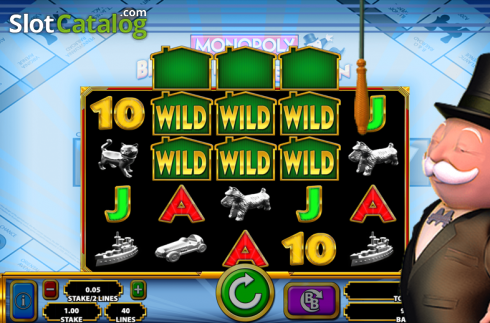 Οθόνη 8. Monopoly Bring the House Down Κουλοχέρης