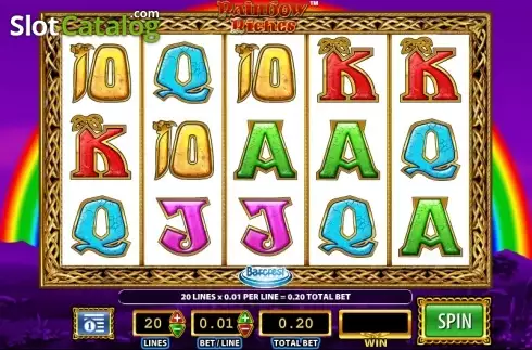 Οθόνη 1. Rainbow Riches Original Κουλοχέρης
