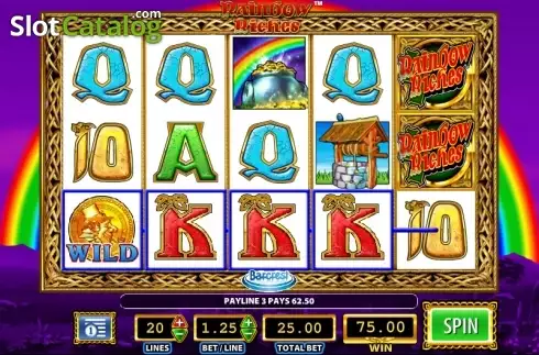 Οθόνη 3. Rainbow Riches Original Κουλοχέρης