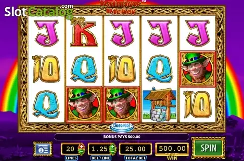 Οθόνη 4. Rainbow Riches Original Κουλοχέρης