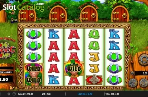 Οθόνη3. Rainbow Riches Home Sweet Home Κουλοχέρης