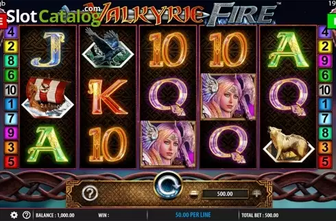 Οθόνη2. Valkyrie Fire Κουλοχέρης