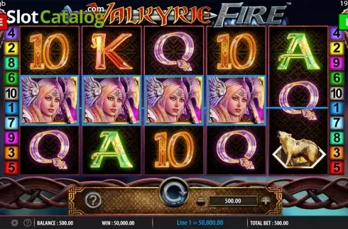 Οθόνη3. Valkyrie Fire Κουλοχέρης