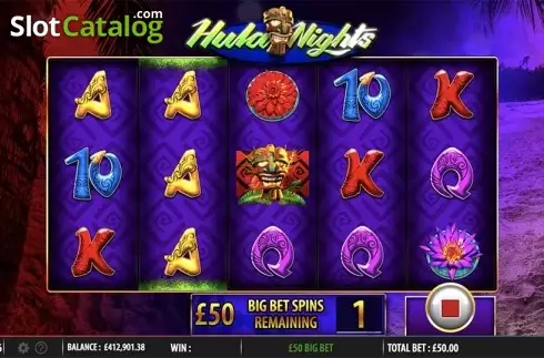 Οθόνη3. Hula Nights Κουλοχέρης 