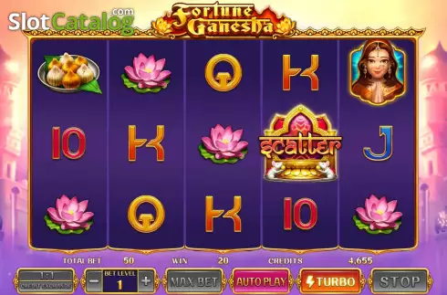 Οθόνη4. Fortune Ganesha (Bbin) Κουλοχέρης