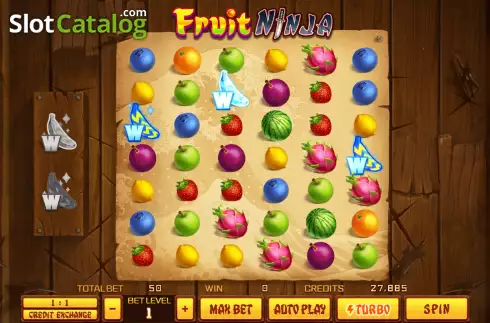 Οθόνη2. Fruit Ninja Κουλοχέρης 