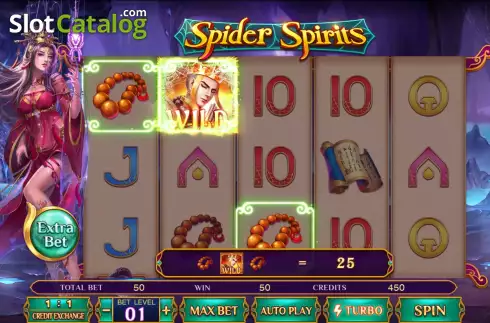 Οθόνη3. Spider Spirits Κουλοχέρης