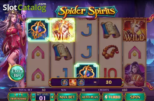 Οθόνη4. Spider Spirits Κουλοχέρης