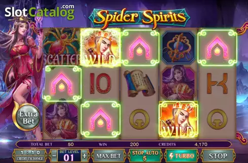 Οθόνη5. Spider Spirits Κουλοχέρης