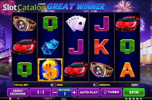 Οθόνη2. Great Winner Κουλοχέρης 