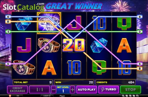 Οθόνη3. Great Winner Κουλοχέρης 