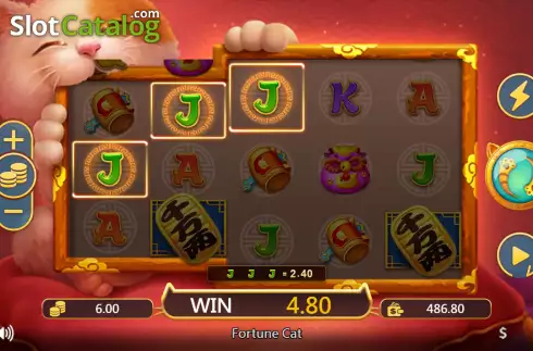 Οθόνη3. Fortune Cat (Bbin) Κουλοχέρης 