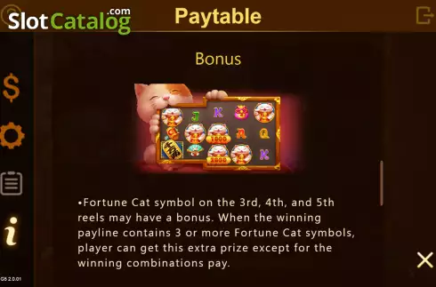 Οθόνη8. Fortune Cat (Bbin) Κουλοχέρης 
