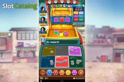 Οθόνη3. Color Game (Bbin) Κουλοχέρης
