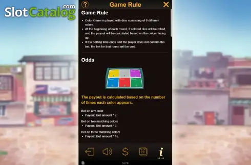 Οθόνη8. Color Game (Bbin) Κουλοχέρης