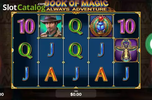 Οθόνη2. Book of Magic: Always Adventure Κουλοχέρης