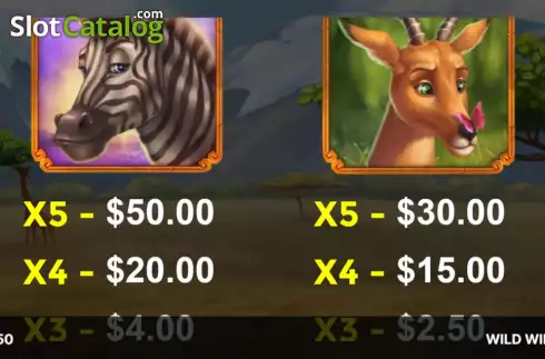 Οθόνη8. Wild Wild Safari Κουλοχέρης
