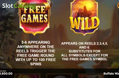 Οθόνη5. Buffalo Ways (Begames) Κουλοχέρης