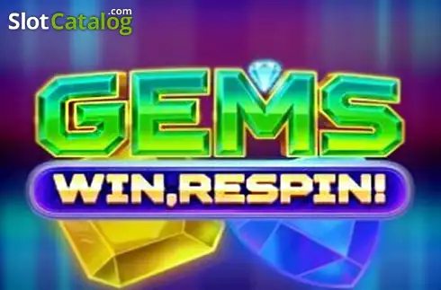 Gems, Win, Respin! Λογότυπο Gems, Win, Respin! Λογότυπο