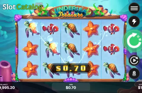 Οθόνη4. Undersea Treasure (Begames) Κουλοχέρης