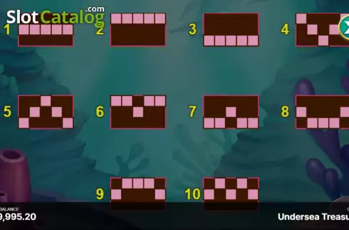 Οθόνη9. Undersea Treasure (Begames) Κουλοχέρης