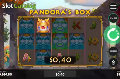 Οθόνη4. Pandora’s Box (Begames) Κουλοχέρης 