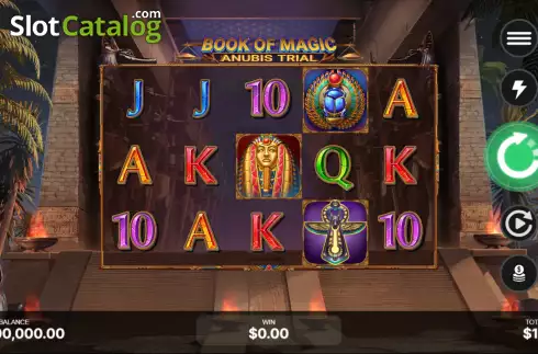 Οθόνη2. Book of Magic: Anubis Trial Κουλοχέρης 