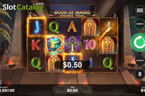 Οθόνη3. Book of Magic: Anubis Trial Κουλοχέρης 