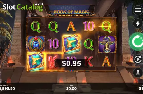 Οθόνη4. Book of Magic: Anubis Trial Κουλοχέρης 