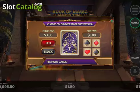 Οθόνη5. Book of Magic: Anubis Trial Κουλοχέρης 